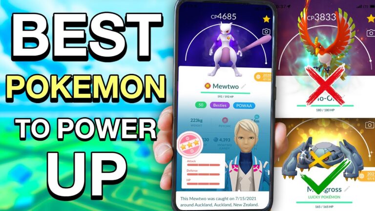 The BEST Pokémon to Power Up in Pokémon GO (2023 Guide)
