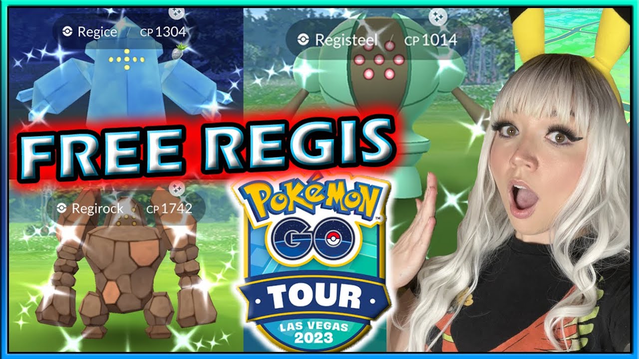 3 FREE REGIS w/ NO TICKET: POKÉMON GO HOENN TOUR!