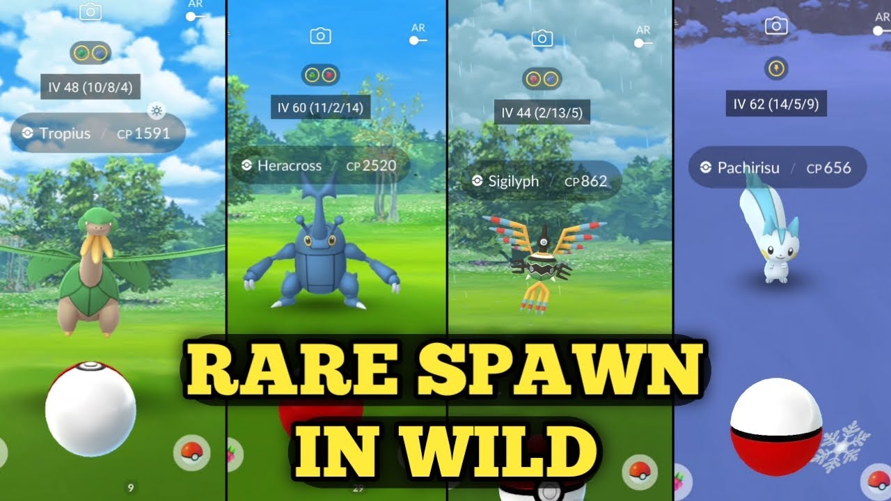 How to Catch Rare pokemon in Pokemon Go | Rare spawn locations pokemon go 2020