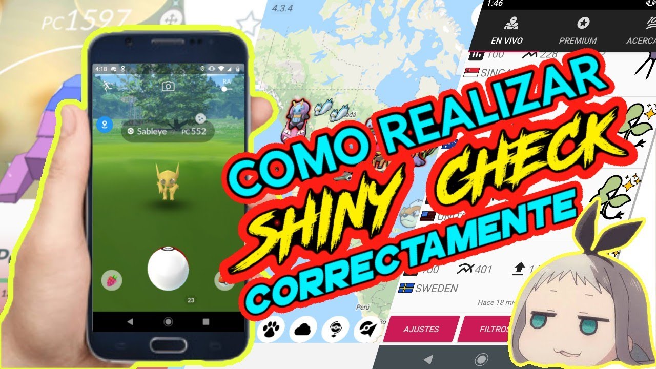 COMO SE REALIZA UN SHINY CHECK EN POKEMON GO 2020