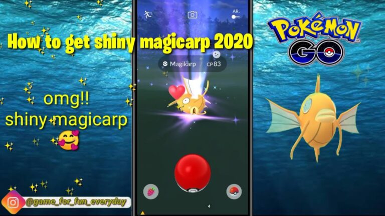 How to get shiny magikarp✨ || Pokemon Go 2020