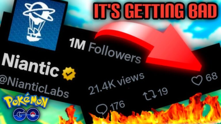 *PEOPLE ARE MAD* NIANTIC IS GETTING RATIO W/ 1 MILLION FOLLOWERS | Pokemon GO news