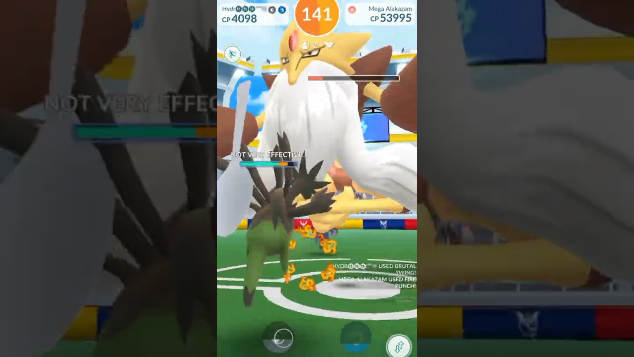 Mega Alakazam Duo and Mega Evolving #shorts #pokemongo