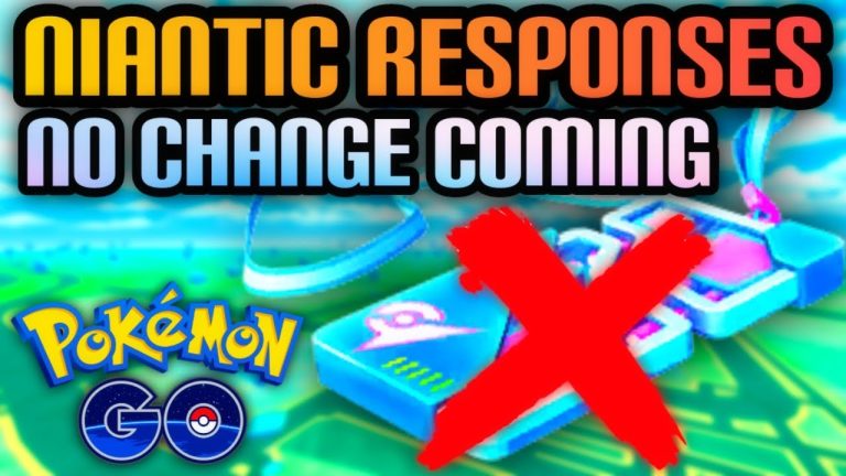 *NIANTIC RESPONSES* TO HEAR US NIANTIC AGAIN! Bad bad news for Pokemon GO