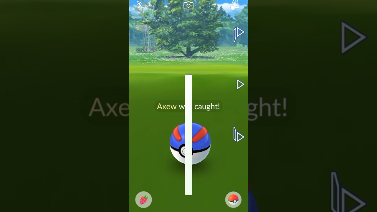 Axew Community Day in 1 min in pokemon go  #shorts #pokemongo #communityday