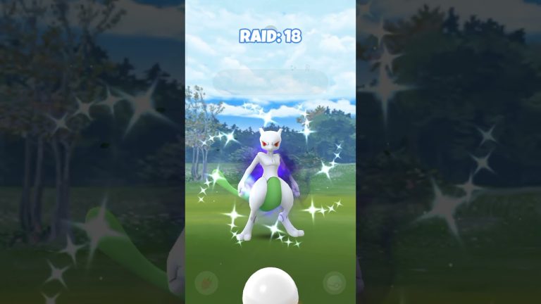 I tested the Shadow Shiny Mewtwo odds in Pokémon Go #shorts #pokemongo #shiny #shadowmewtwo
