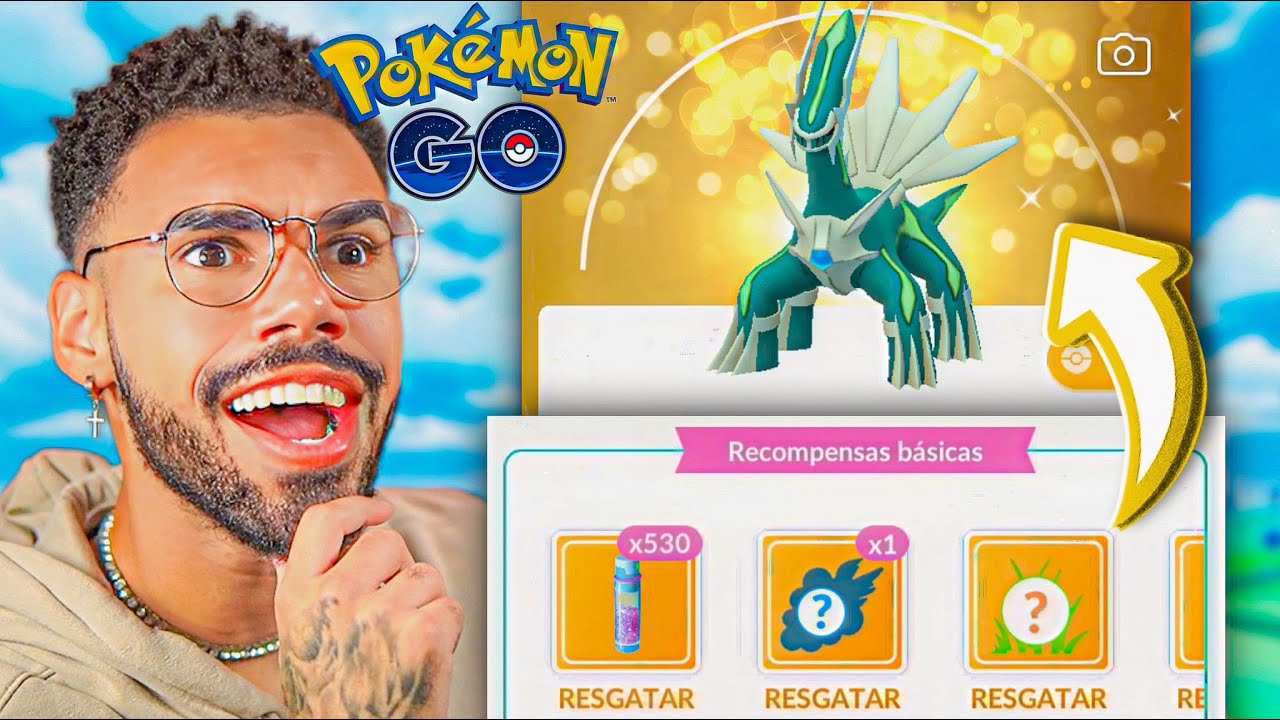 AUMENTEI MINHAS CHANCES DE LENDÁRIO SHINY *GRÁTIS* 😍😍🤯 #pokemon