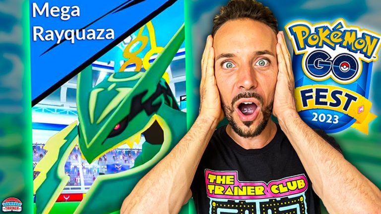 MEGA RAYQUAZA coming for GO FEST! Insanity