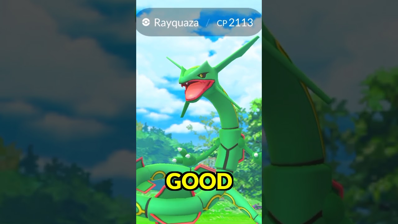 WORLD’S FIRST MEGA RAYQUAZA!