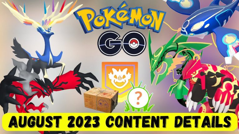 NEW August 2023 Content Coming to Pokémon Go!