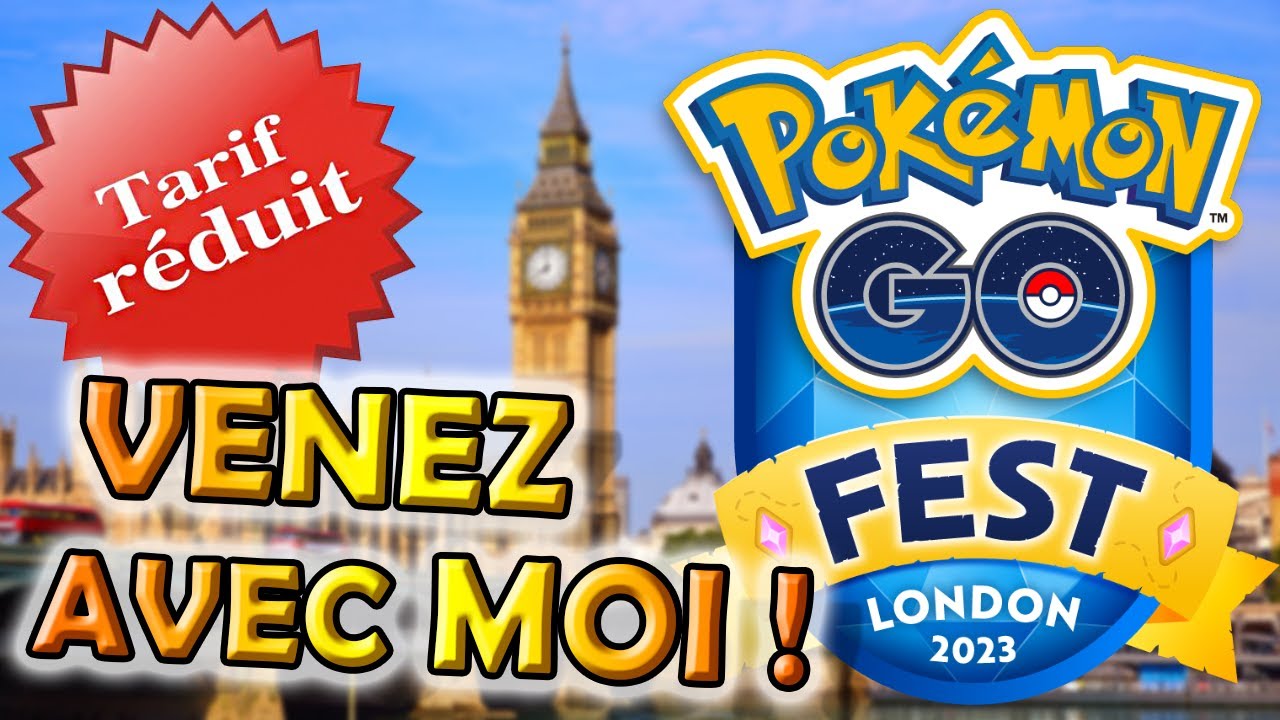 JE VIENS AVEC VOUS !! PRIX RÉDUITS & TOUTES LES INFOS sur les POKEMON GO FEST 2023 !!