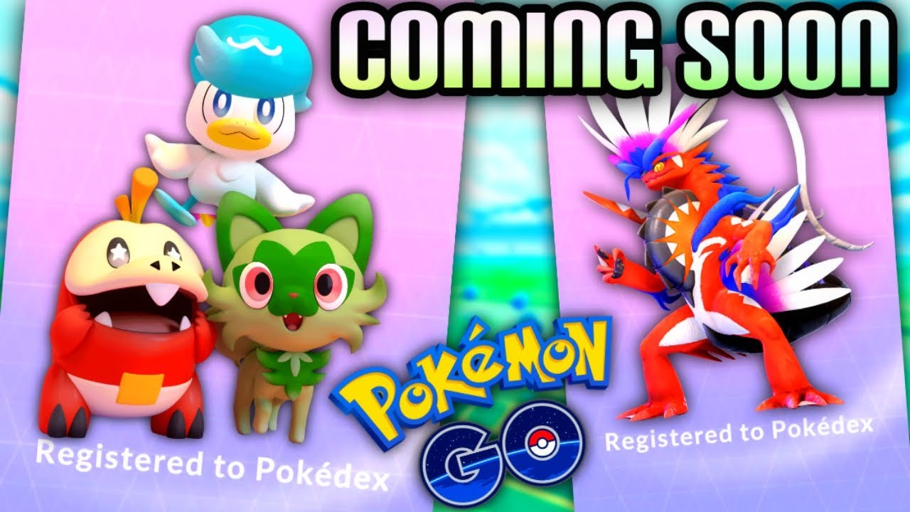 *NEW PALDEA REGION* ANNOUNCED // GET READY FOR PARADOX IN POKEMON GO