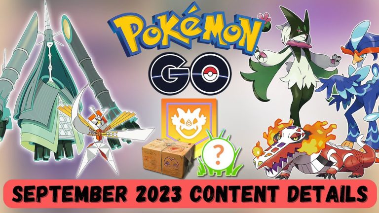 NEW September 2023 Content Coming to Pokémon Go!
