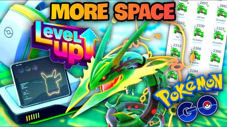 *INCREASED PKMN & BAG SPACE* Transferring shiny PKMN for space management in Pokemon GO