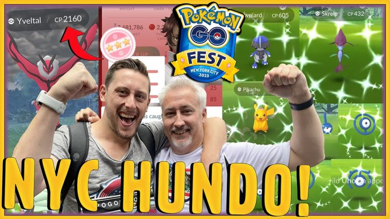 This Is *Pokémon GO Fest New York City* How RARE IS THIS HUNDO?!