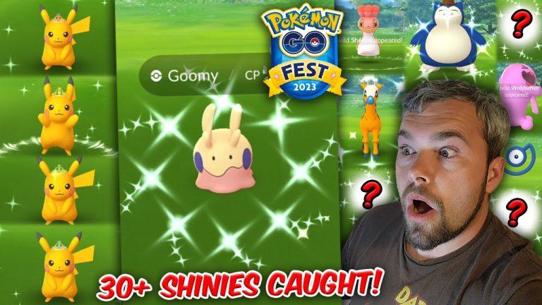 Pokémon GO Fest Global! Tons of New Shiny Pokémon Caught including THIS!