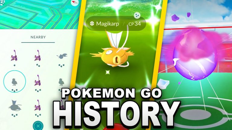 The History of Pokémon GO (2016-2022)