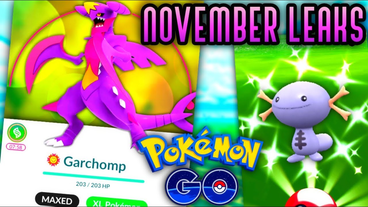 *NOVEMBER LEAKS* MEGA GARCHOMP RAIDS & Paldean CD moves + MORE in Pokemon GO