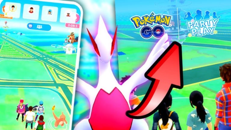 *ALL PARTY PLAY FEATURES* SHINY SHADOW LUGIA RAIDS in Pokemon GO // The problem w/Party Play