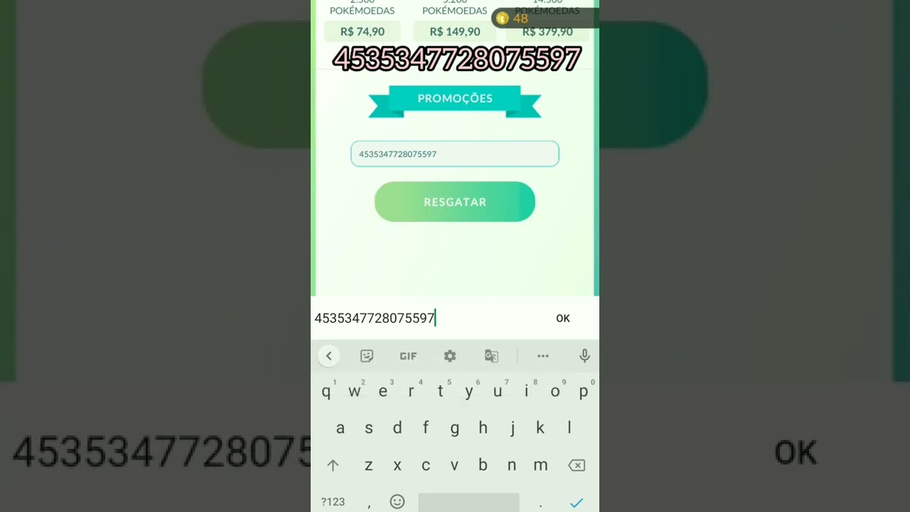 Novo código promocional do Pokémon Go! (Promoção encerrada)