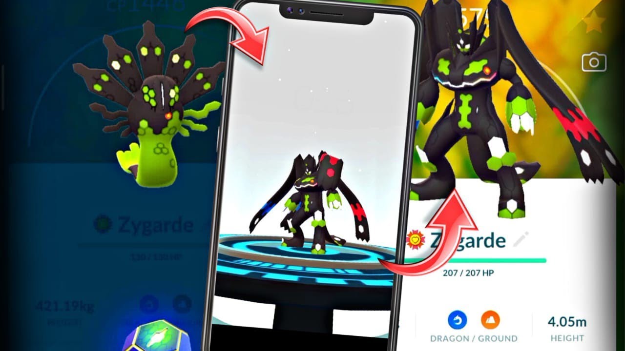 FIRST EVER 100% ZYGARDE IN POKEMON GO