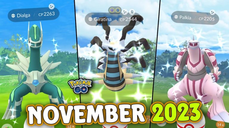 November Month Legendary Pokemon in Pokemon Go 2023 | November 2023 Raid in Pokemon Go