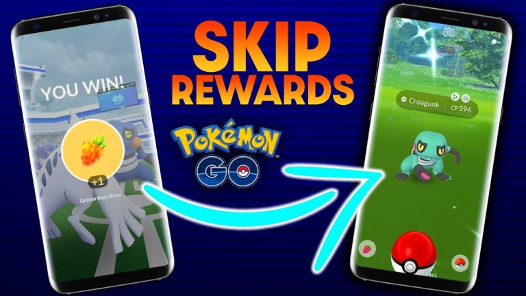 Skip *RAID REWARDS* in NEW UPDATE in POKEMON GO (ANDROID ONLY)