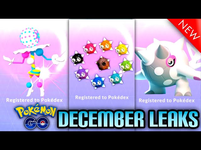 *DECEMBER LEAKS* NEW ULTRA BEASTS, MINIOR, CETODDLE + MORE in Pokemon GO
