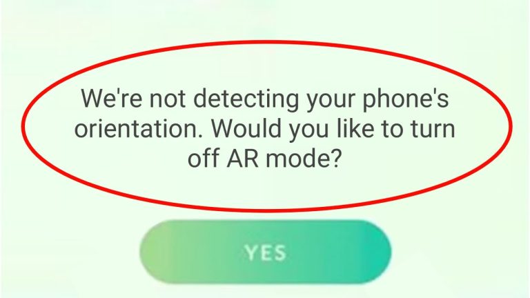 How to fix AR Camera not working error Pokemon go 2020