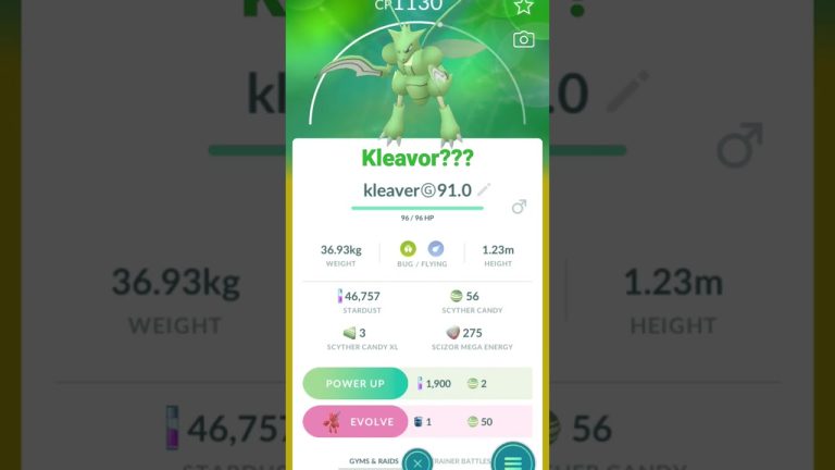 is kleavor coming to pokemon go soon???