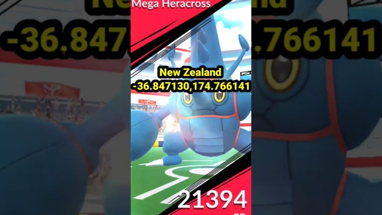 Mega Heracross Raid in Pokemon go