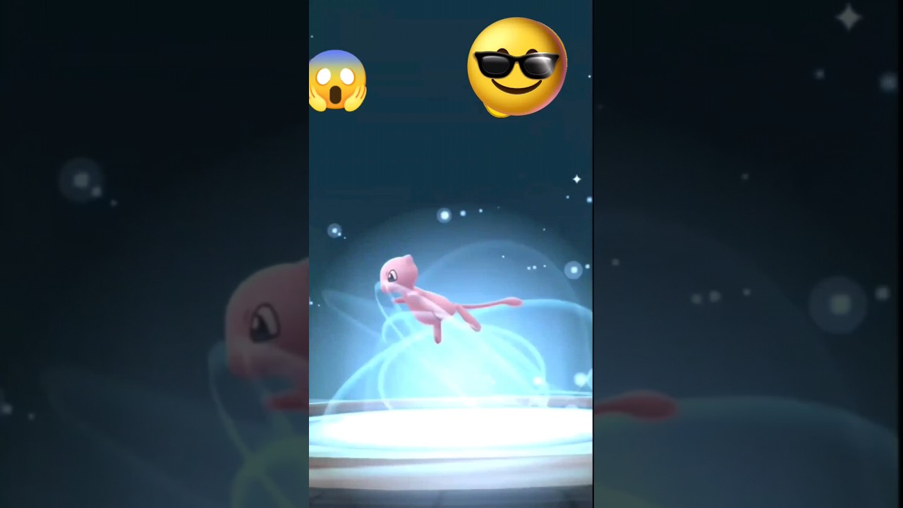 Evolve Mew into Shiny Mew in Pokemon go #shorts