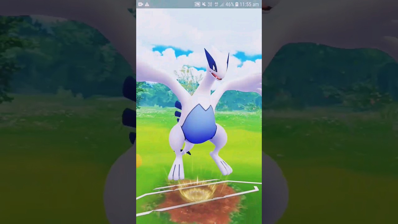 Lugia vs Grunt pvp pokemon go #pokemongo #pokemon #shorts