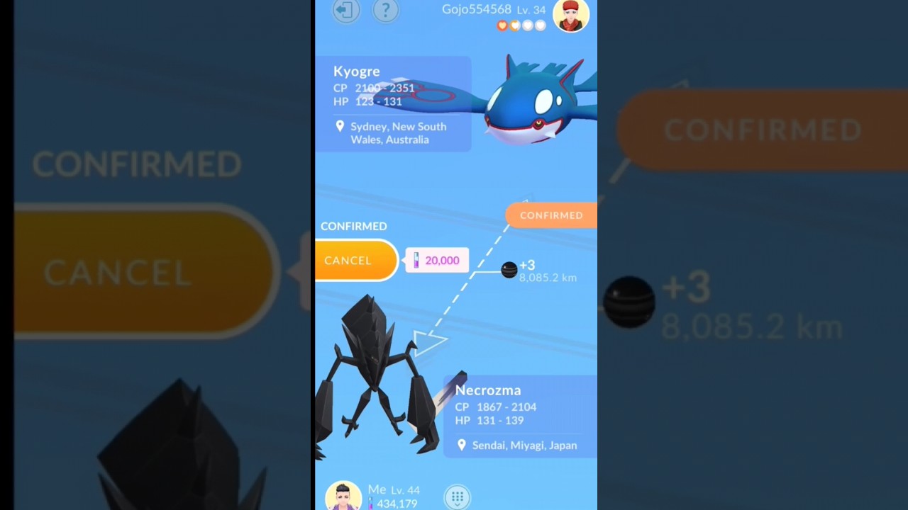 Legendary pokemon Trade For Subscribers in Pokemon go #shorts