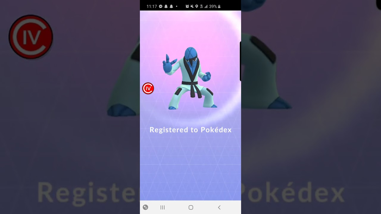 Pokemon Go 2020: Sawk Dex Entry Trade