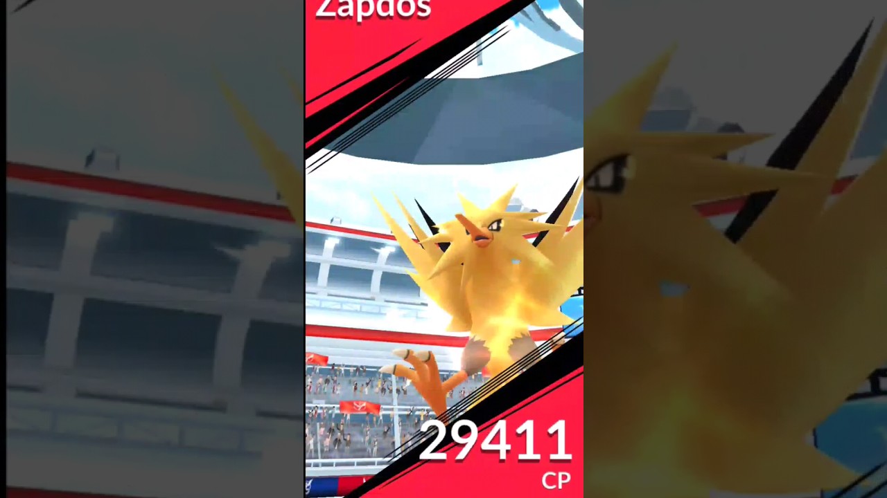 Zapdos RAID in Pokemon go #shorts #pokemongo #pokemon #raids #raidinvite