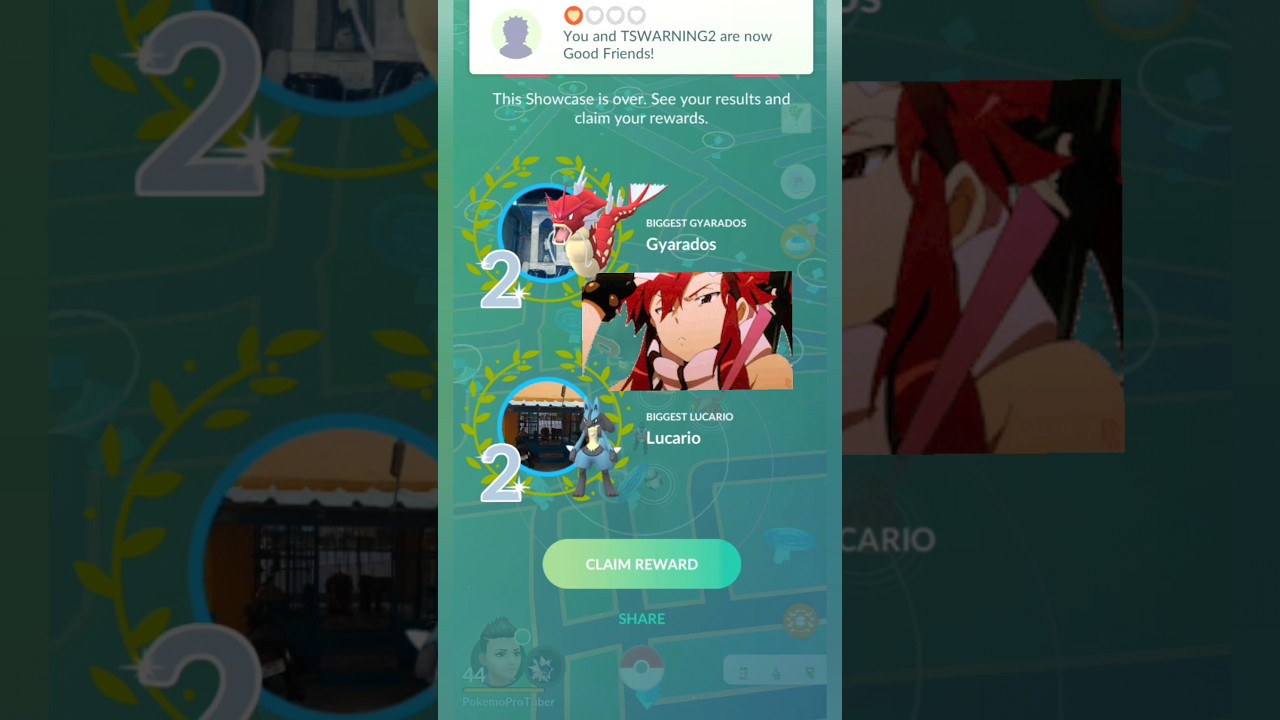 Pokemon Showcase Rewards in Pokemon go #shorts #pokemon #pokemongo