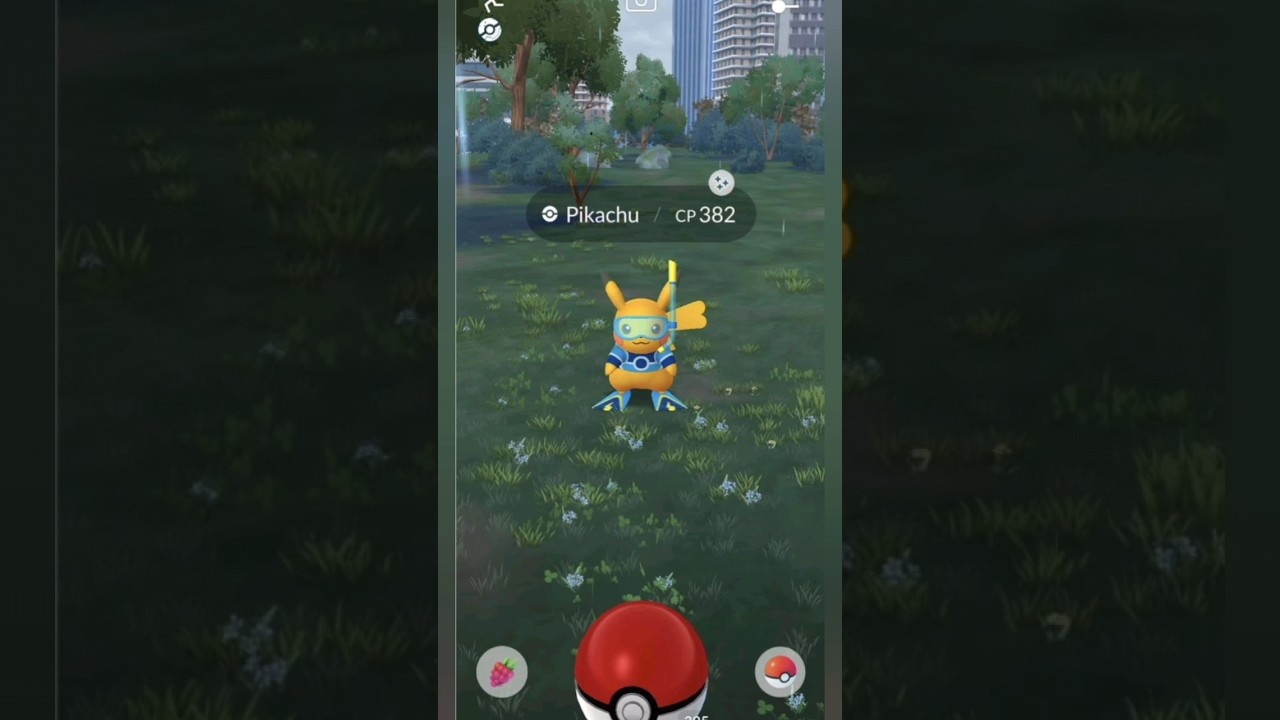 New Pikachu Catch in Pokemon go #shorts #mystic7 #pokemon #pokemongo