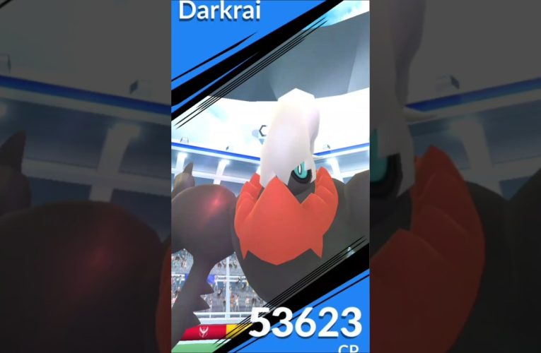 Darkrai Raid in Pokemon go #shorts #shortsfeed #pokemongo #pokemon #shortsviral #shinyhunt