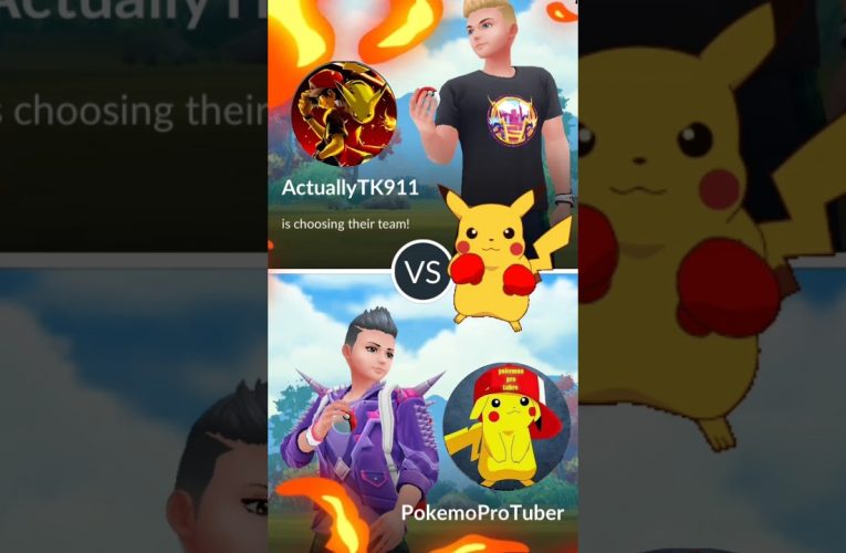 Pokemon Pro Tuber VS Tk Battle in Pokemon go #shorts #pvpbattles #pokemongo #pokemon #pvp