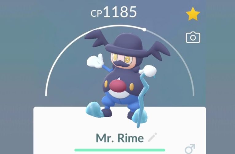 Galarian Mr. Rime Pokemon GO 2020