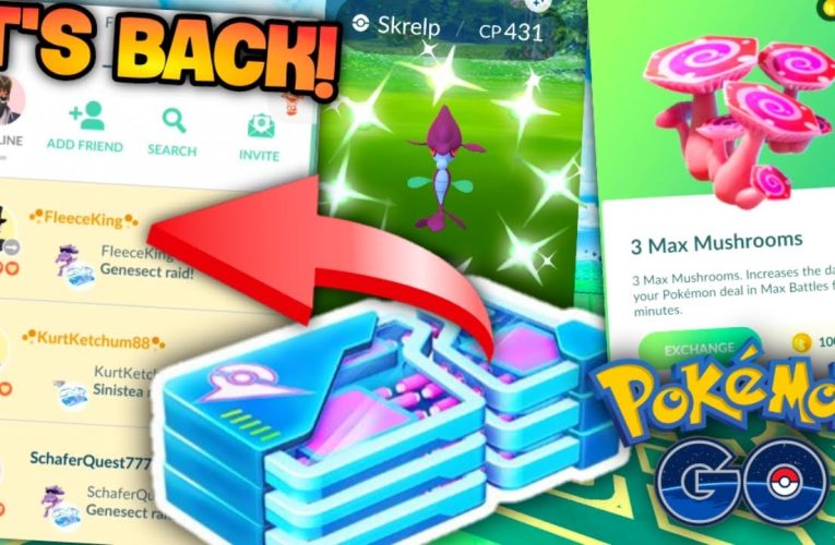 *REMOTE RAID FRINDS LIST IS BACK* Max Mushrooms a scam? Pokemon GO news