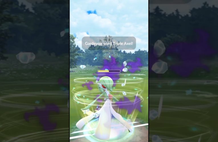 NEW *TRIPLE AXLE* SHADOW GARDEVOIR in The Master Leage #shorts #pokemongo #youtubeshorts