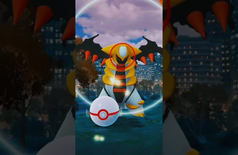 catch Giratina in Pokemon go #pokemon #Giratina