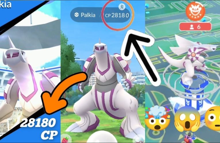 Palkia Raid in Pokemon go #palkia #Pokemongo #Pokemongoraid