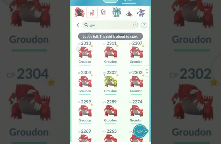 Groudon vs Heatran in Pokemon go Raid Battle #pokemongo #pokemon #shorts #shortsviral #shortsfeed
