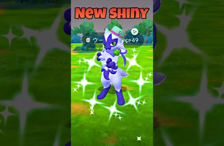 New Shiny Hat Floragato #PokemonGo