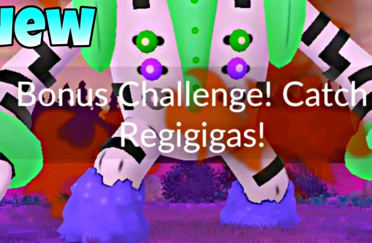 I Catch “ Shadow Regigigas “ in Pokémon Go