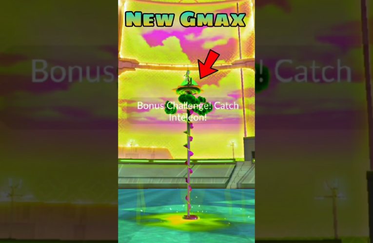 New Gmax Inteleon #PokemonGo