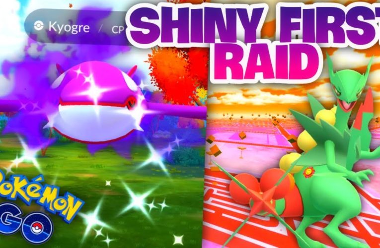 *FIRST RAID SHINY SHADOW LEGENDARY & SHADOW KYOGRE RAID COUNTERS* Pokemon GO news